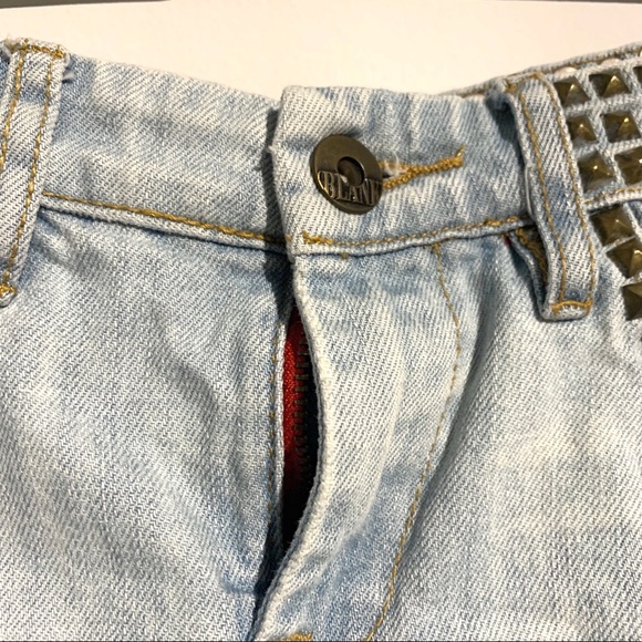 BLANK NYC - Studded denim shorts - Picture 3 of 6